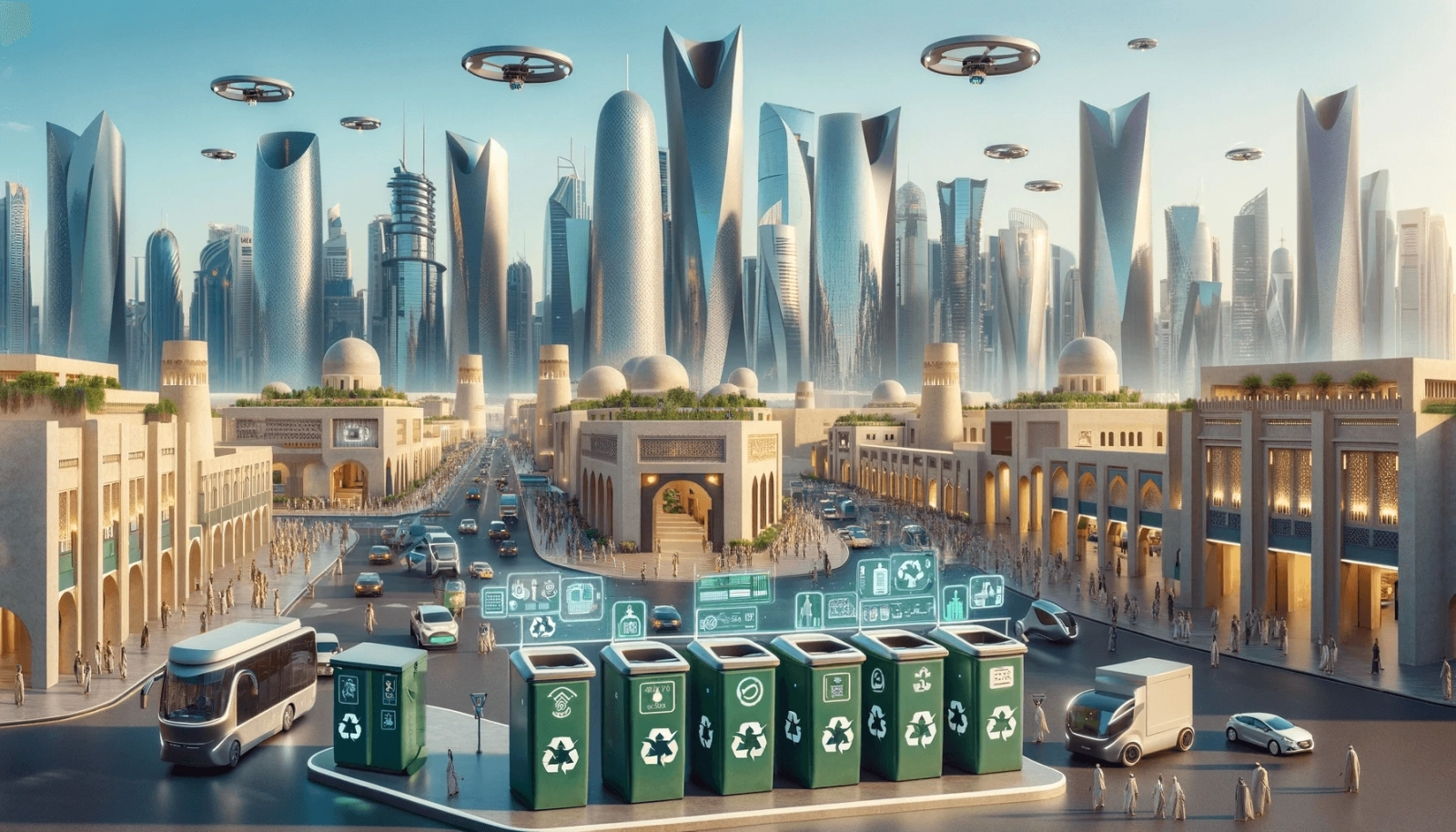Waste management in cities: