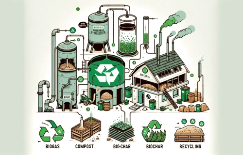 أفضل الحلول والابتكارات التكنولوجية لمعالجة النفايات العضوية: