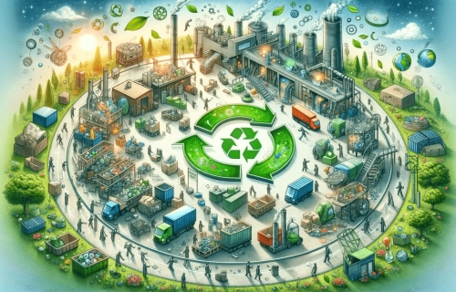 Circular economy in the field of recycling: