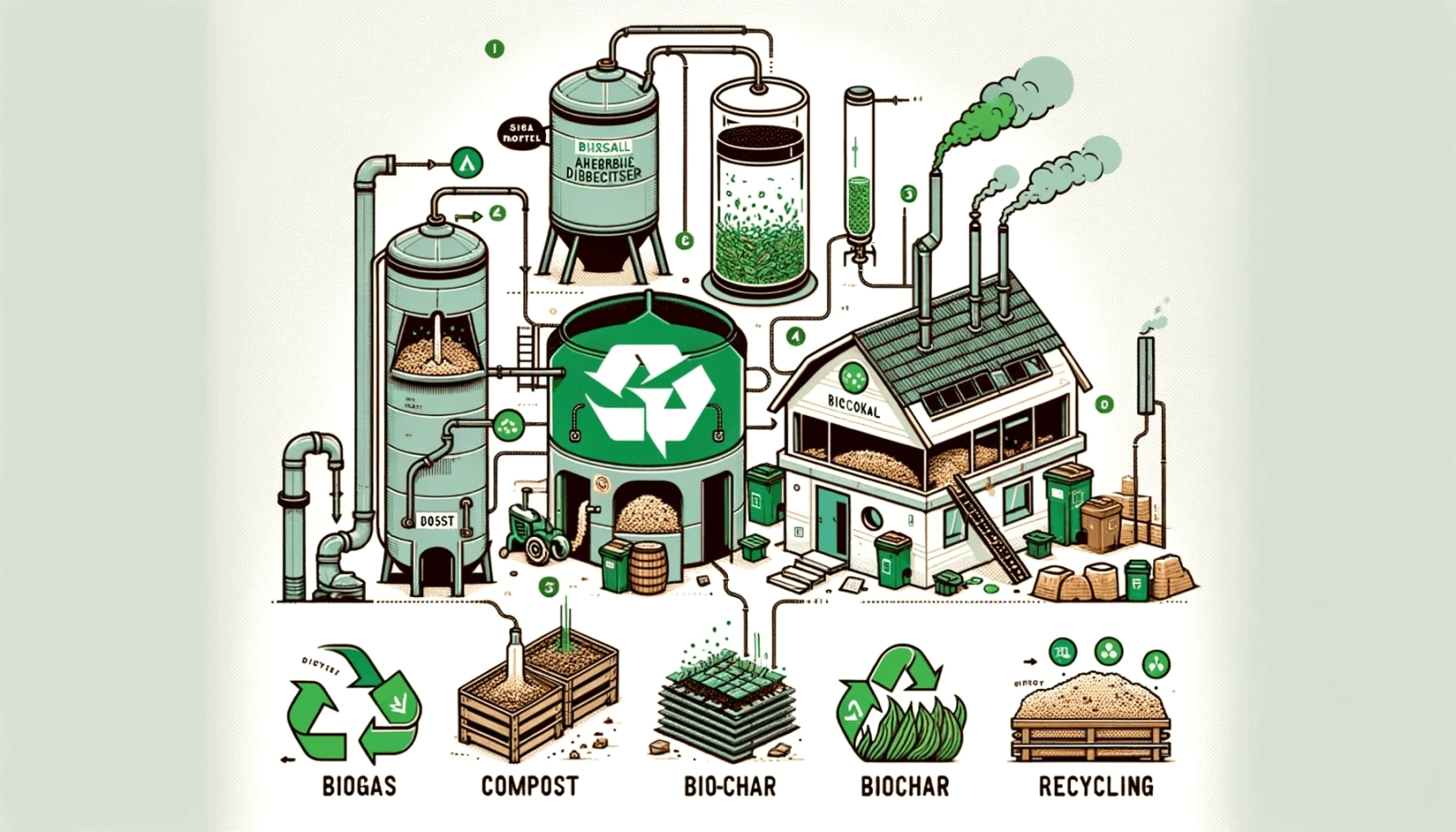 Best technologies and solutions for Organic Waste Management: Green-to-X: